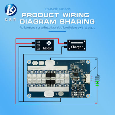 KLS 3S 12V Common Port Lifepo4 Battery Management Systems: 10A/20A BMS, 70A Power Tool Factory Produced