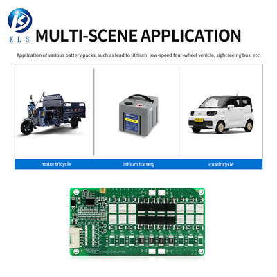 3s 4s 5s Lithium Battery Lifepo4 Bms 35a 40a 45a With Temp Sensor For E Motorcycle