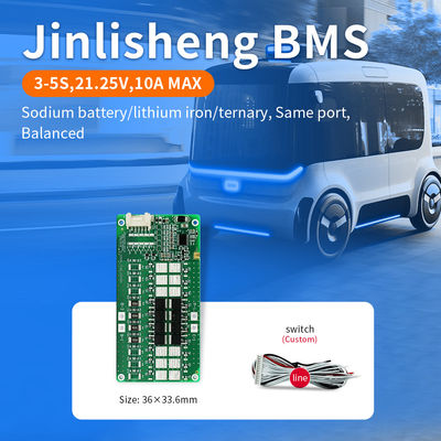 3s 4s 5s Lithium Battery Lifepo4 Bms 35a 40a 45a With Temp Sensor For E Motorcycle