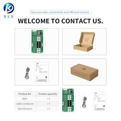 3s 4s 5s Lithium Battery Lifepo4 Bms 35a 40a 45a With Temp Sensor For E Motorcycle